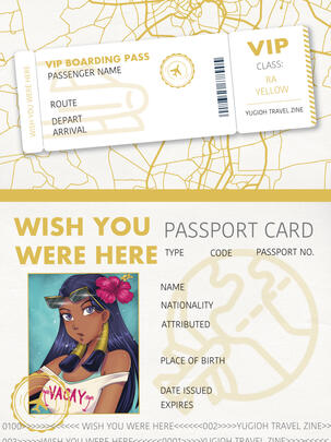 For Yugioh Travel Zine